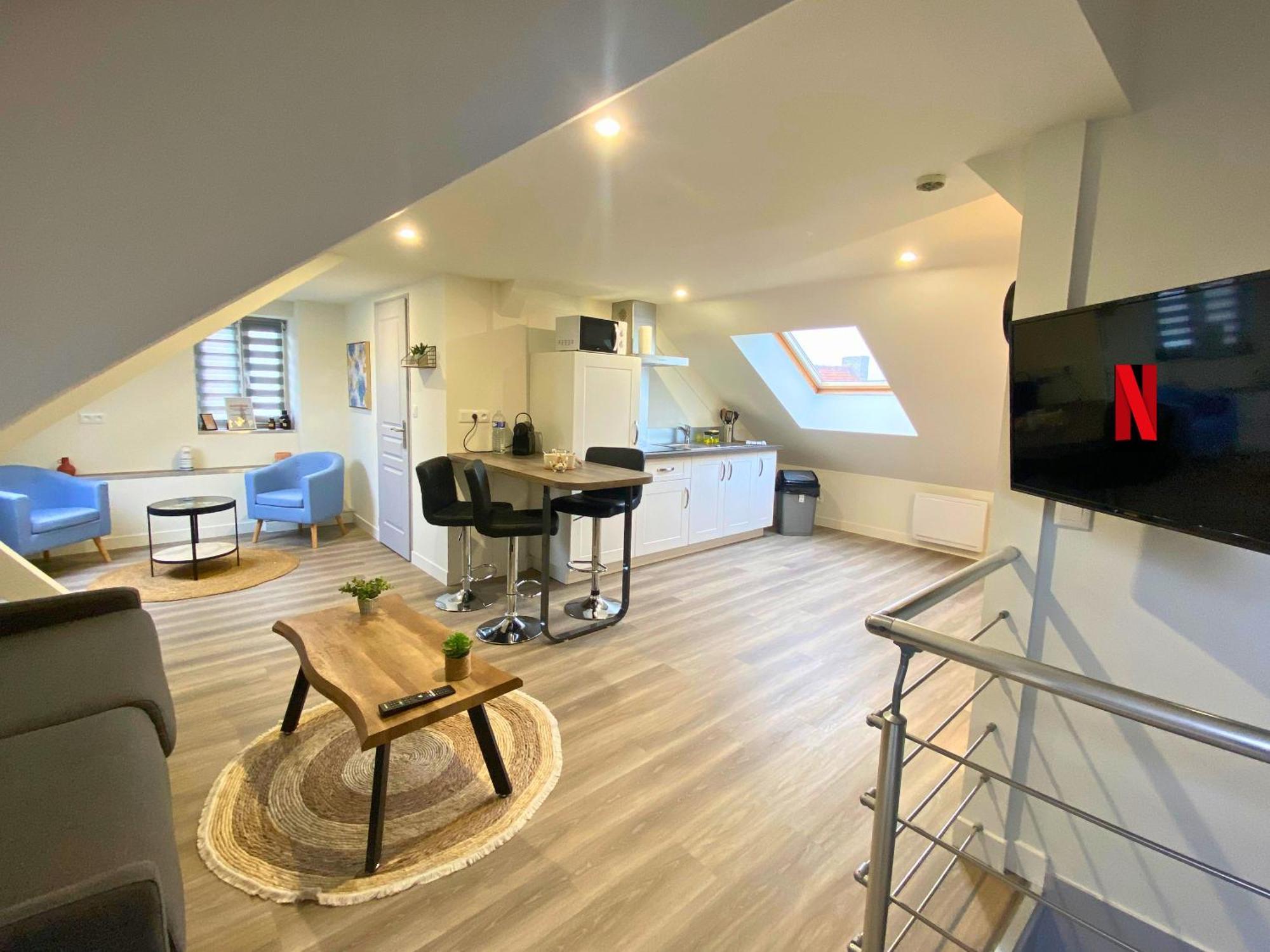 Studio Spacieux Et Elegant Au Coeur De Bourbourg - Gare A Proximite Eksteriør bilde
